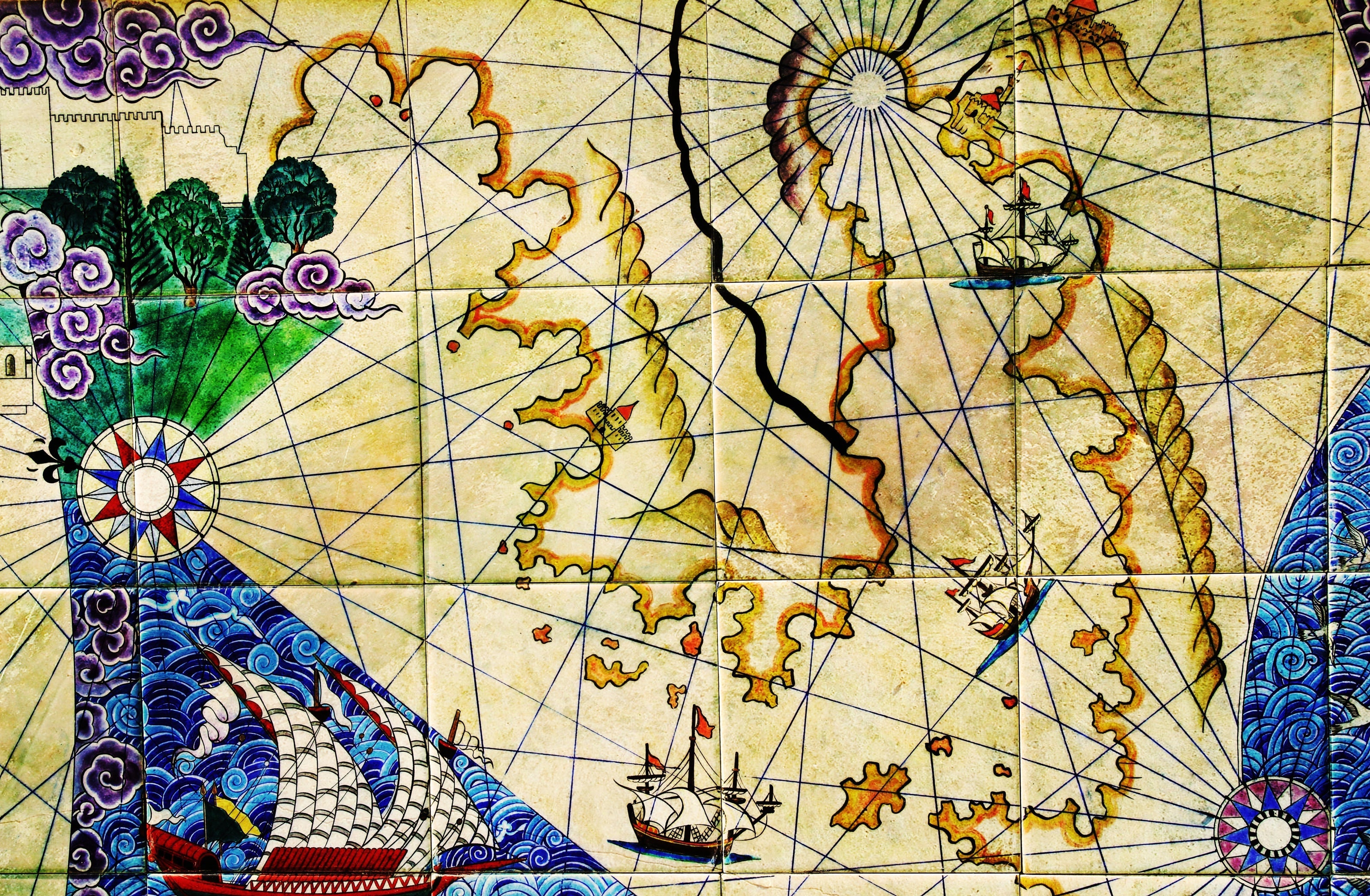 海図の歴史｜古代から現代までの航海地図の進化