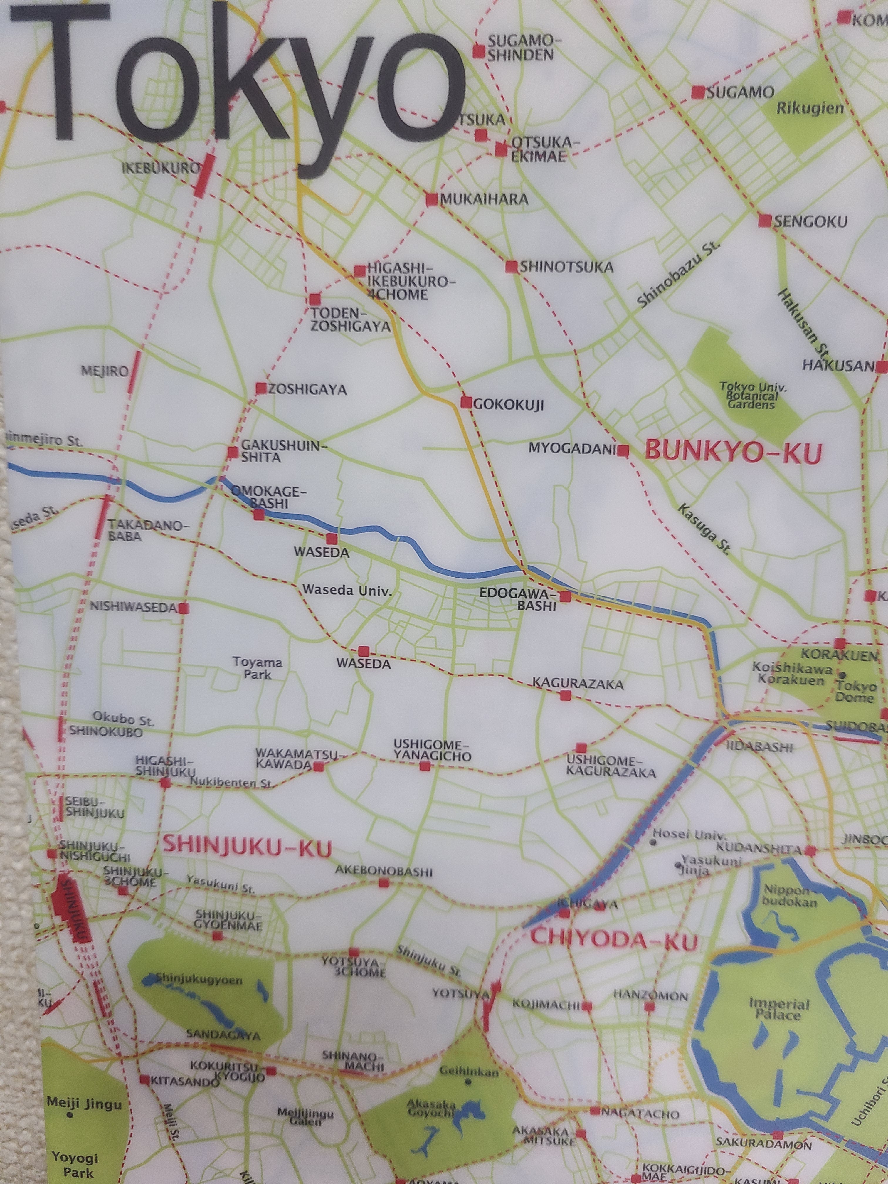 クリアファイル　江戸東京「タイムスリップ」